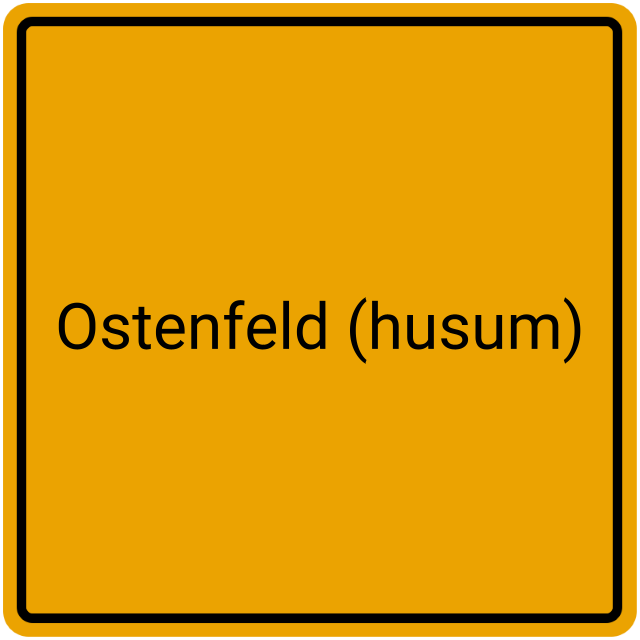 Meldebestätigung Ostenfeld (Husum)